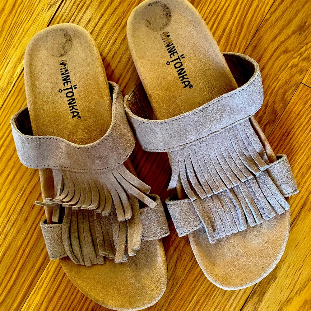Minnetonka Fringe sandals